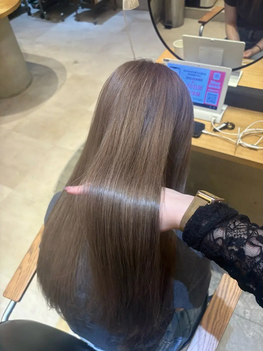 ロング カラー カット ヘアカラー 似合わせカラー🎀 sawa🎀池袋のヘアスタイル