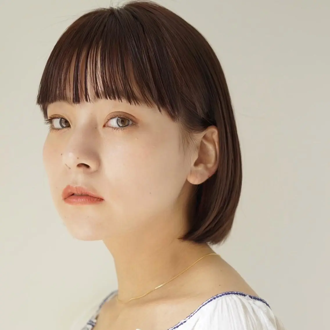 ショート ボブ トリートメント カット トリートメント 無料カットモデル‪✨ ✂️Nanami🌷のヘアスタイル