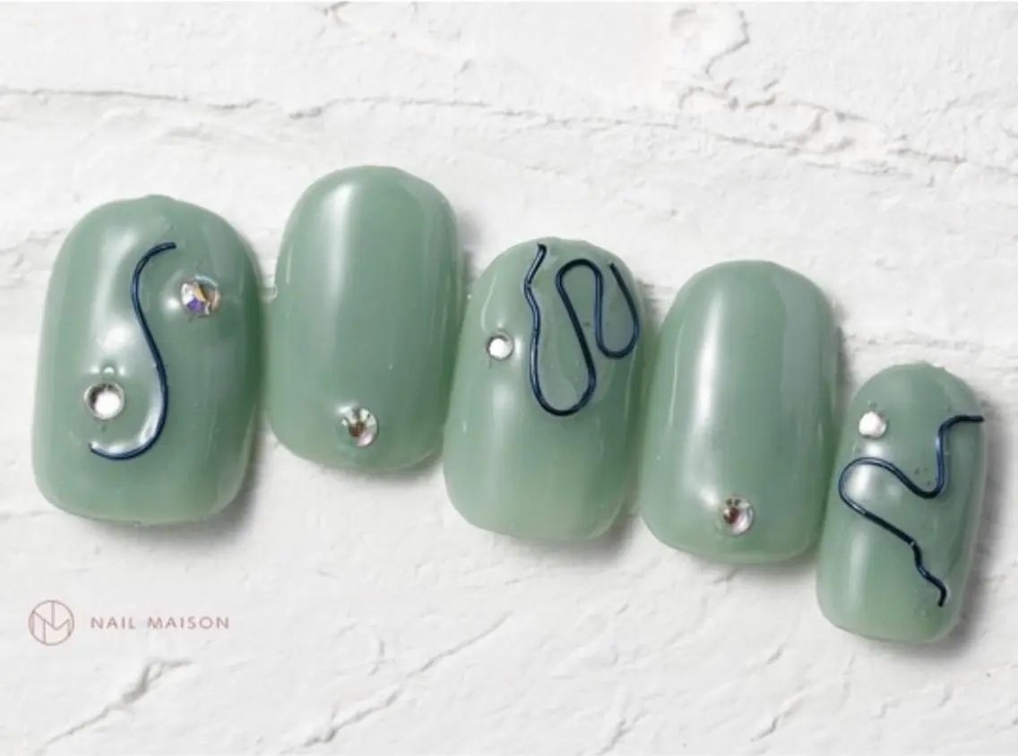 ネイル i nails 横浜WESTのネイルデザイン