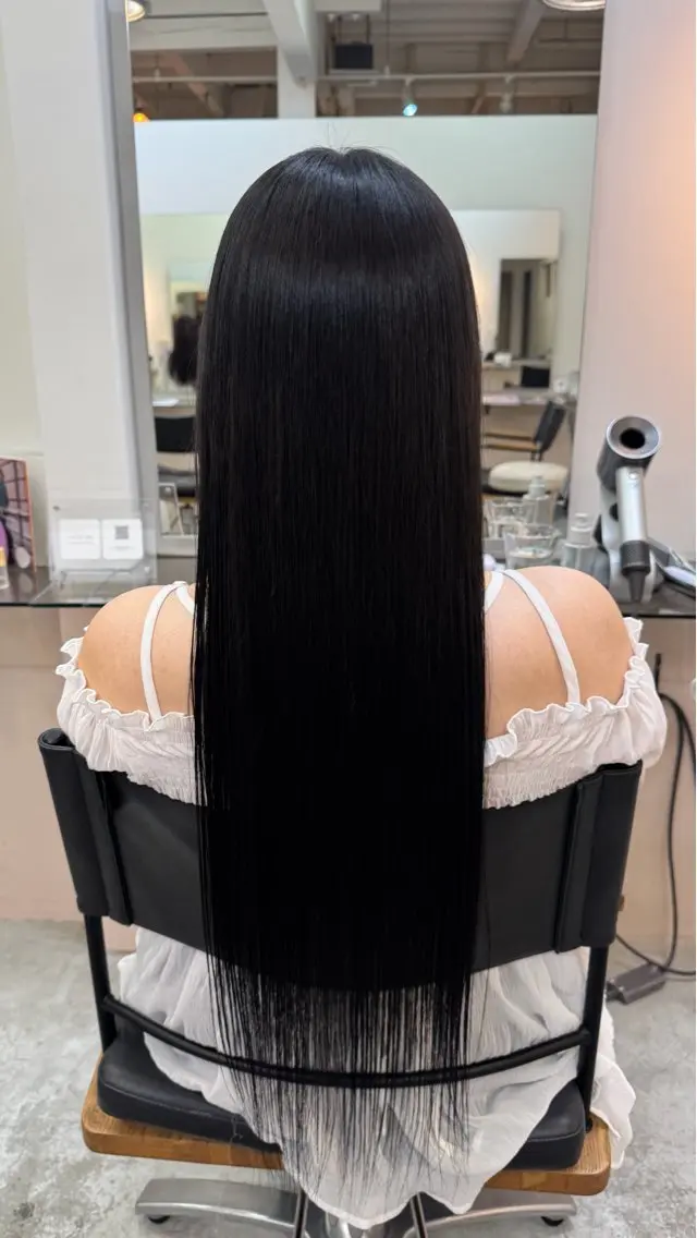 縮毛矯正🫧綺麗なサラサラストレートにしましょう♪(ミニモ限定価格✨️)の写真