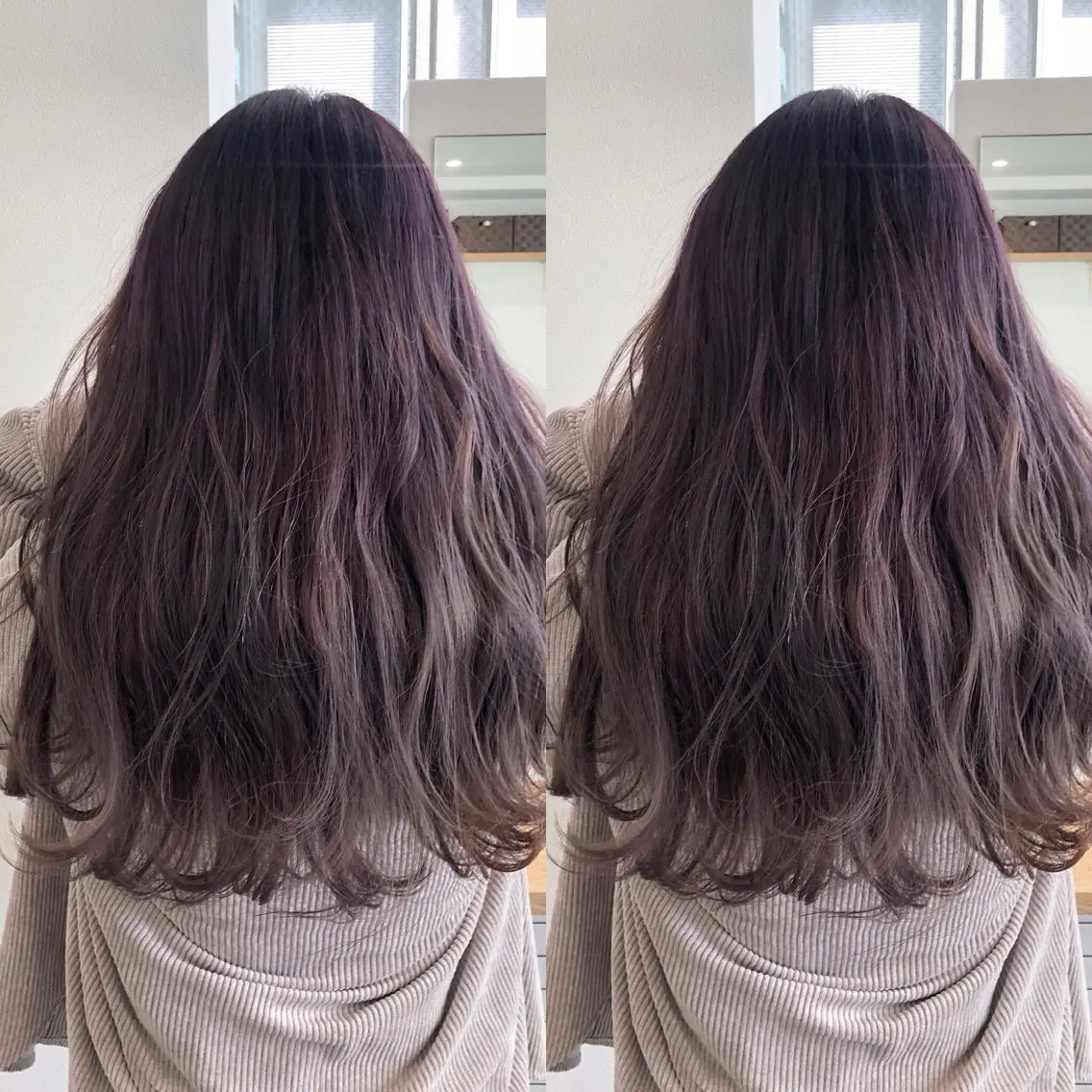 ミディアム カラー ラベンダーカラー カット ヘアカラー トリートメント JILBLAN京都 ショート/ハイライトのヘアスタイル