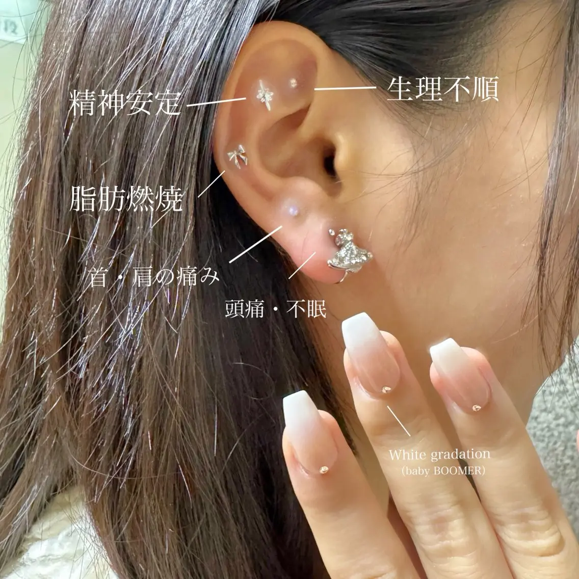 ネイル ハンドネイル nail salon mieux(ミュー)のマツエク・マツパデザイン