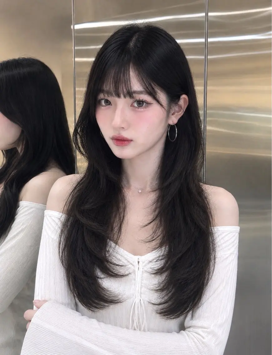 ロング カラー カット ヘアカラー トリートメント レイヤーカット特化 美容師/リョウヤのヘアスタイル
