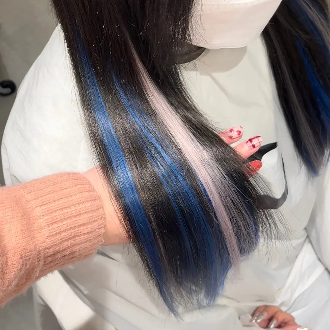 ロング カラーモデル募集中 ‎🤍AMANE🤍のヘアスタイル
