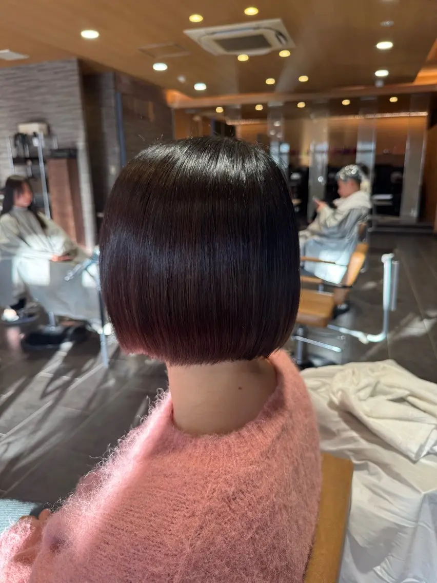 ショート カット トリートメント 松下 紗季のヘアスタイル