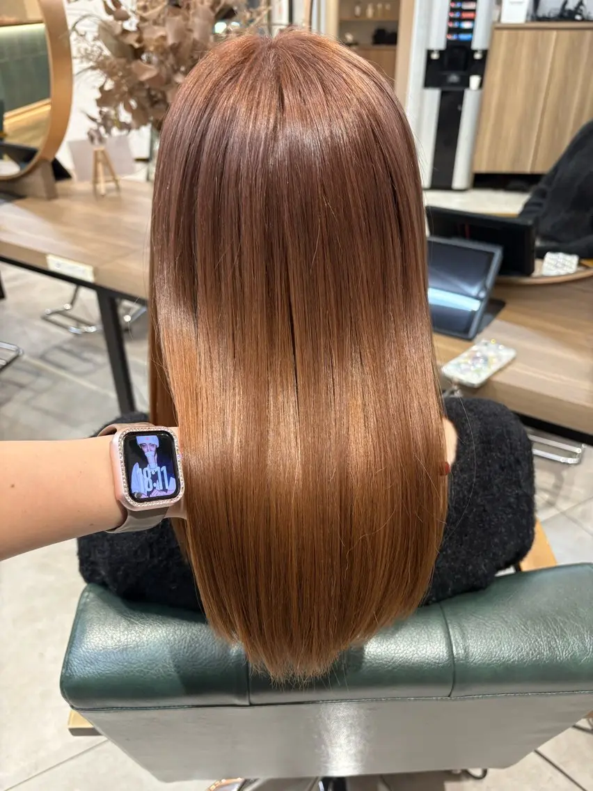 ミディアム カラー ブリーチ カットモデル募集中 🌺Noa🌺のヘアスタイル