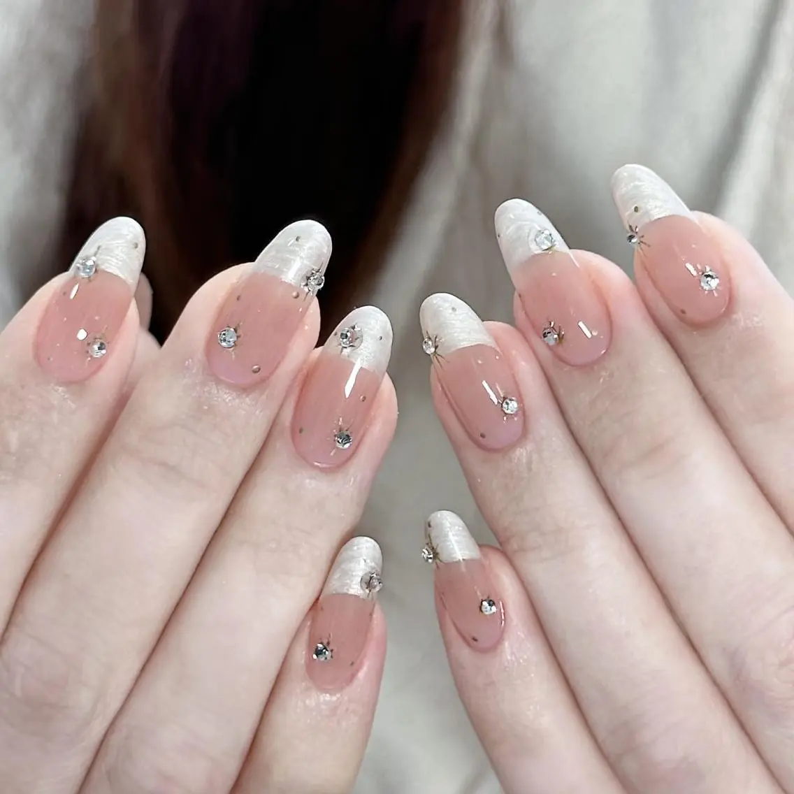ネイル ハンドネイル ハンドケア 🍑 momo_nailのネイルデザイン