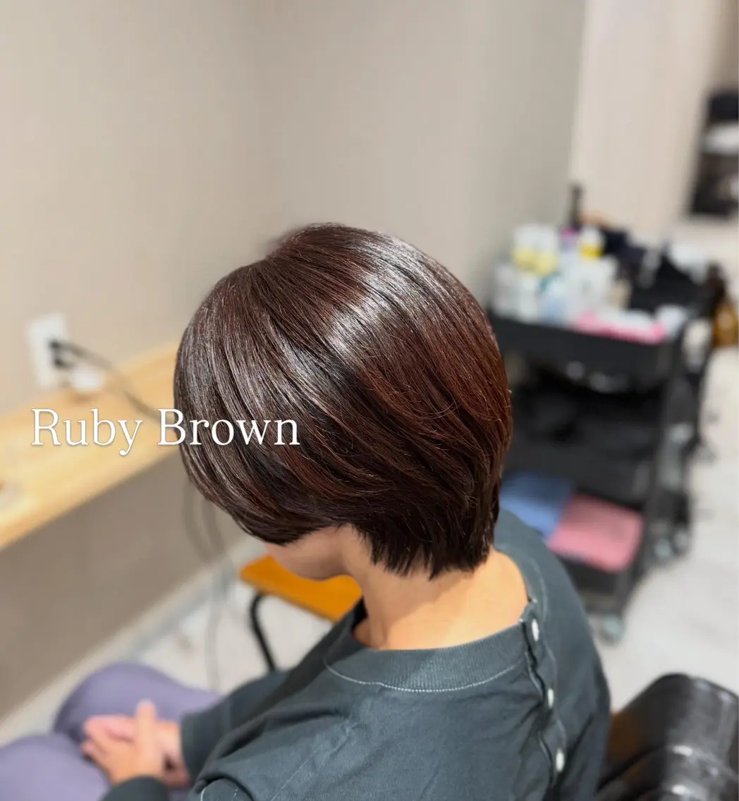 ショート ショートヘア 小顔カット カット ヘアカラー トリートメント CHIO 🤍のヘアスタイル