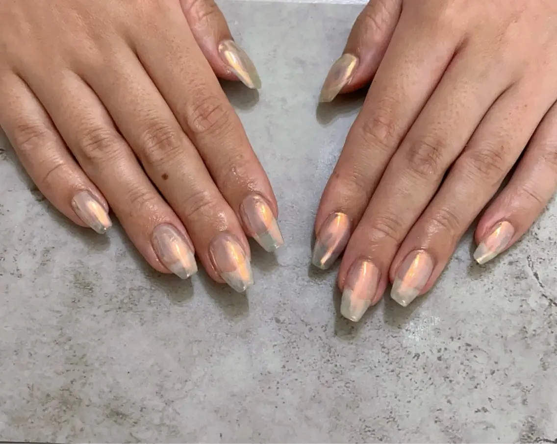 ロング cattleya nailのネイルデザイン