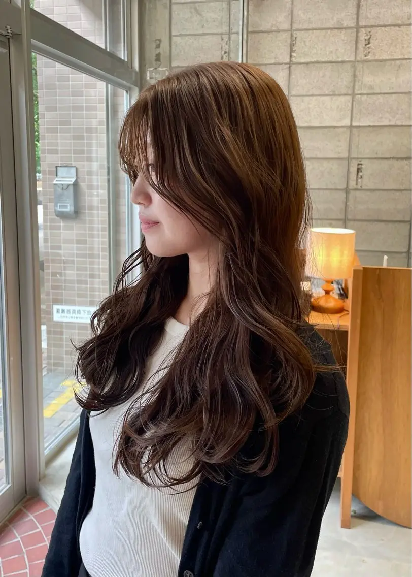 カラー カット ヘアカラー chisato☁️ カットカラーモデルのヘアスタイル