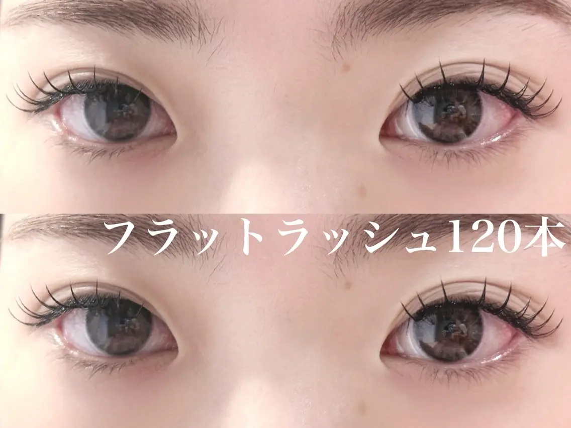 マツエク・マツパ フラットラッシュ マツエク 𝐉𝐎𝐋𝐈 アイリスト ❤︎のマツエク・マツパデザイン