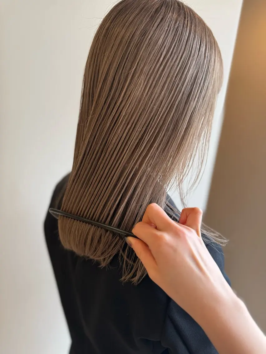 ロング カラー 💛🤍U too e’s /店長🧸のヘアスタイル