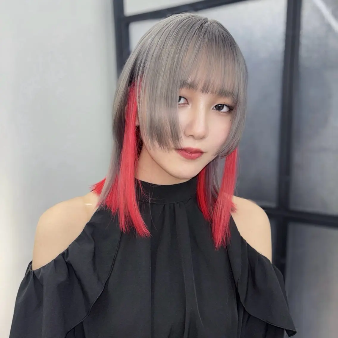 ミディアム カラー ヘアカラー Ren. 🦋デザインカラーのヘアスタイル