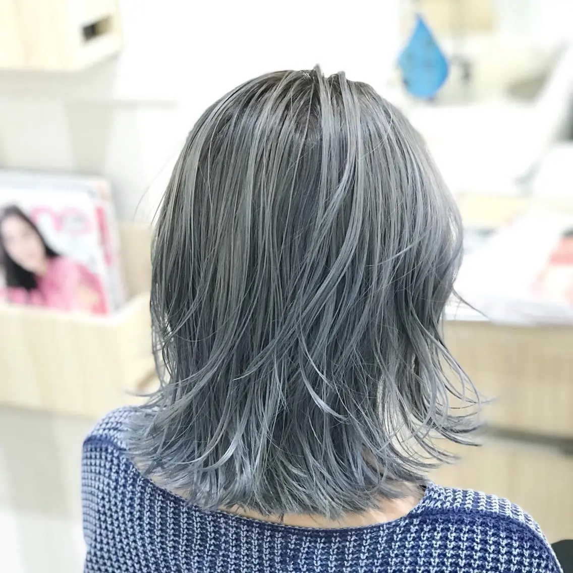ミディアム AVANCE 長尾 尚悟のヘアスタイル