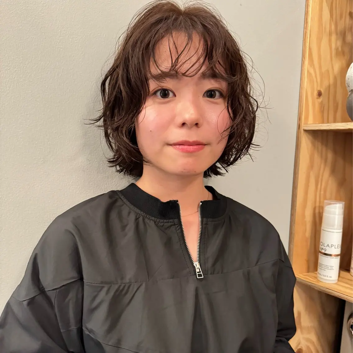 ショート パーマ カット パーマ トリートメント 🌿レイヤーボブ/パ ーマ🌿　木梨健太のヘアスタイル