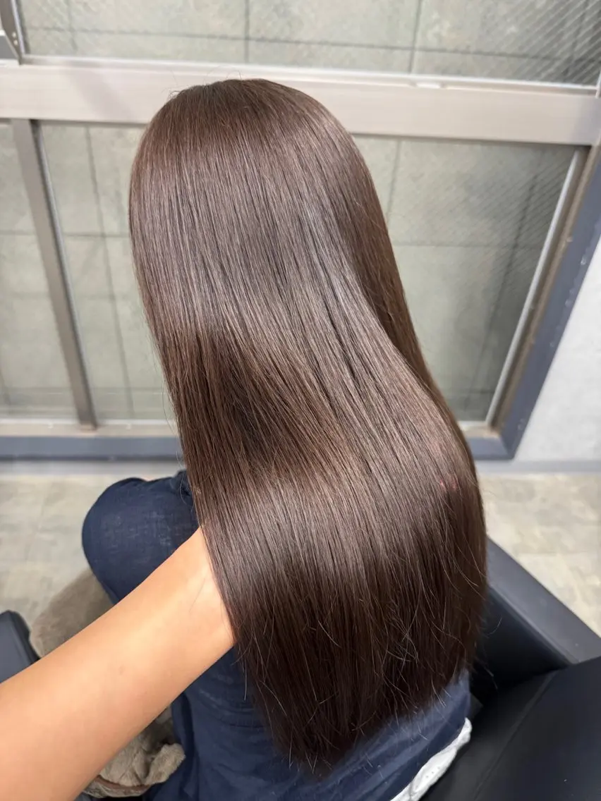 カラー りこ / 透明感カラー🎀🫧のヘアスタイル