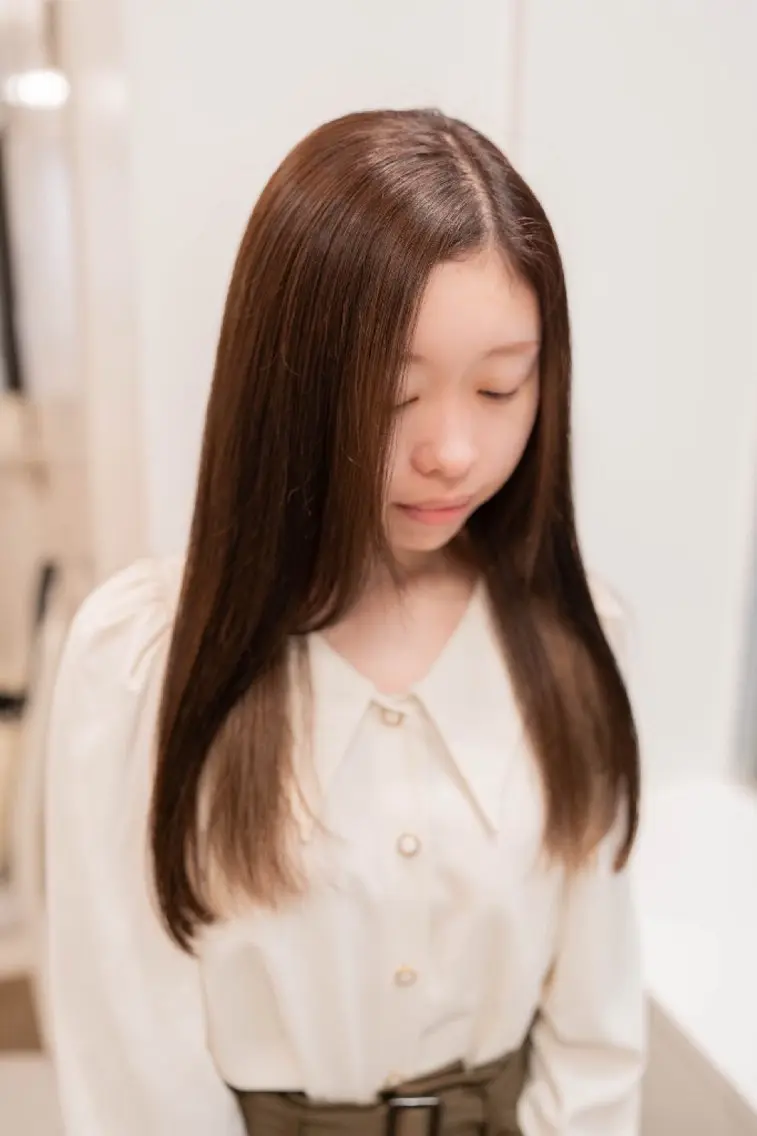 ロング カラー カット ヘアカラー Lazo/ 原弥和子のヘアスタイル