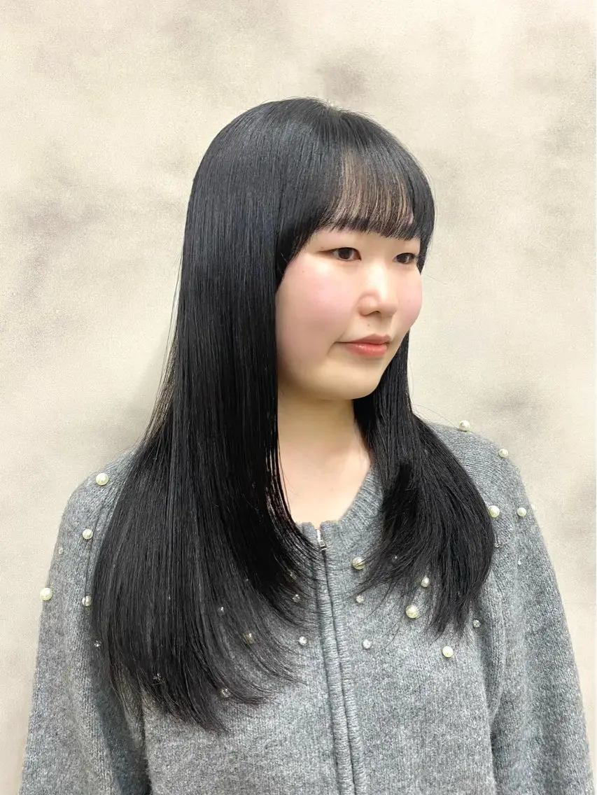 ロング ロングレイヤー レイヤーカット ロング レイヤーカット🌼 艶カラー/長野/あやのヘアスタイル