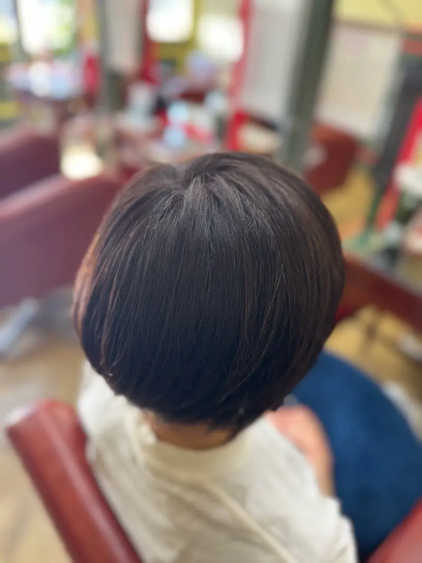 ショート カラー ヘアカラー 米倉 麻衣のヘアスタイル