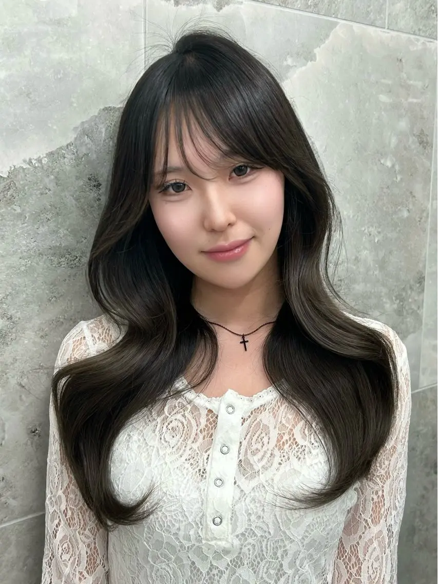ロング ヘアカラー スタイリングモデル 募集🎀🐾MIYUのヘアスタイル