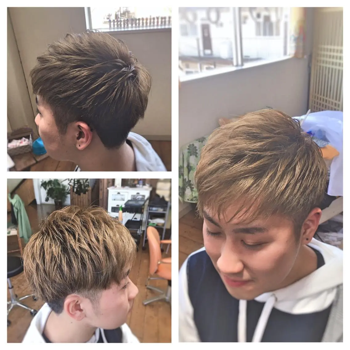 ショート メンズ タカハシ ユウヤのヘアスタイル