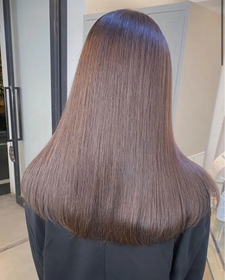 カラー ヘアカラー 菊地 万佐久のヘアスタイル