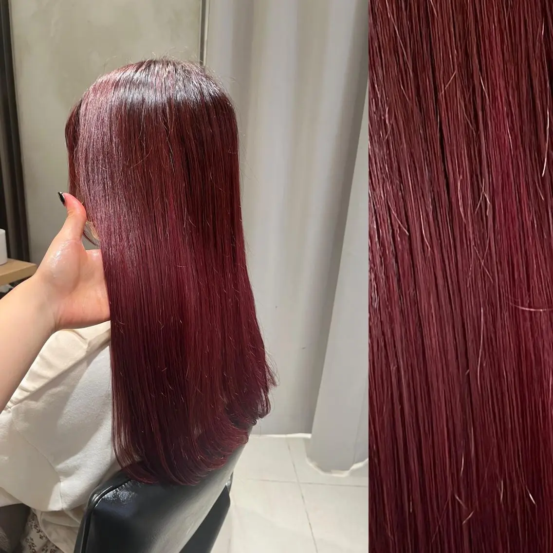ロング カラー ヘアアレンジ ベージュカラー ブリーチ ブラウンカラー ケアブリーチ カシス stylist ◎RUKI.のヘアスタイル