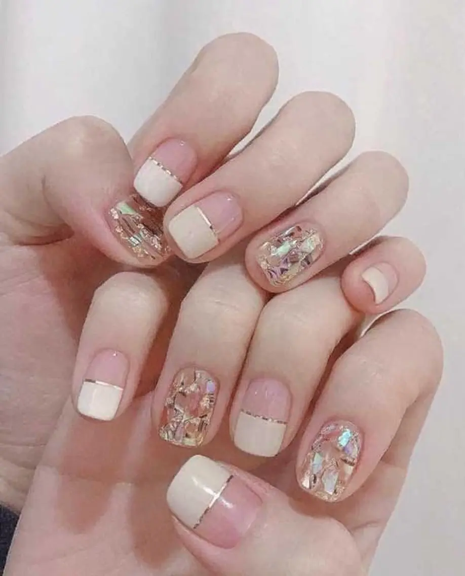 ネイル アートネイル 成人式 ジェルネイル ニュアンスネイル ネイルチップ Kora Nailのネイルデザイン