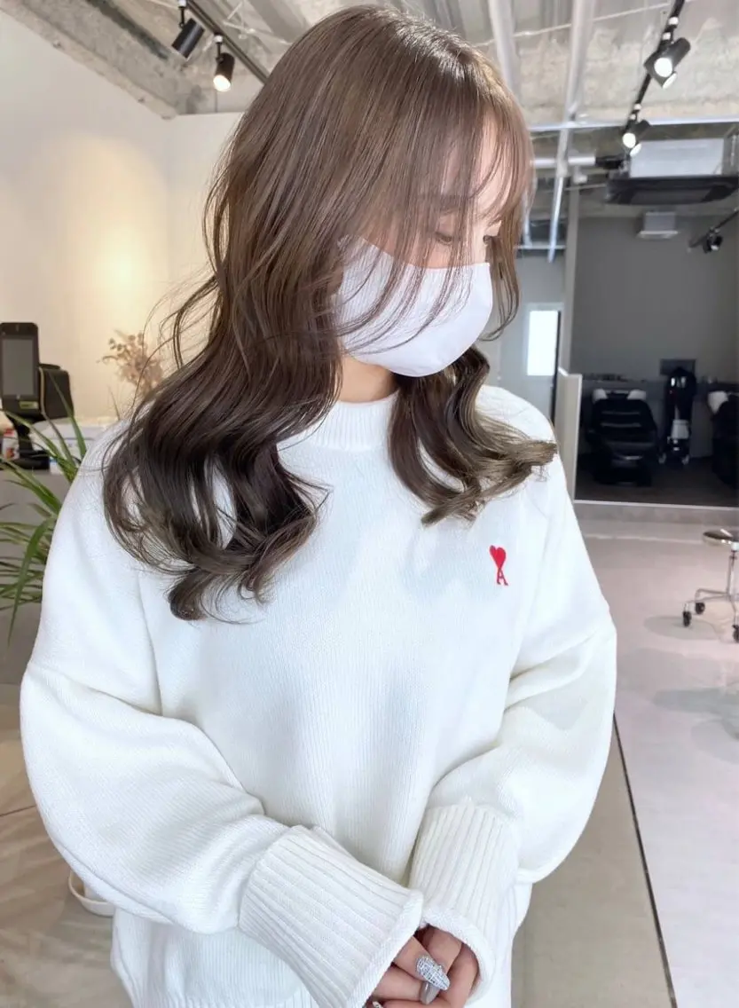 ロング カット ヘアカラー トリートメント sail hairのヘアスタイル