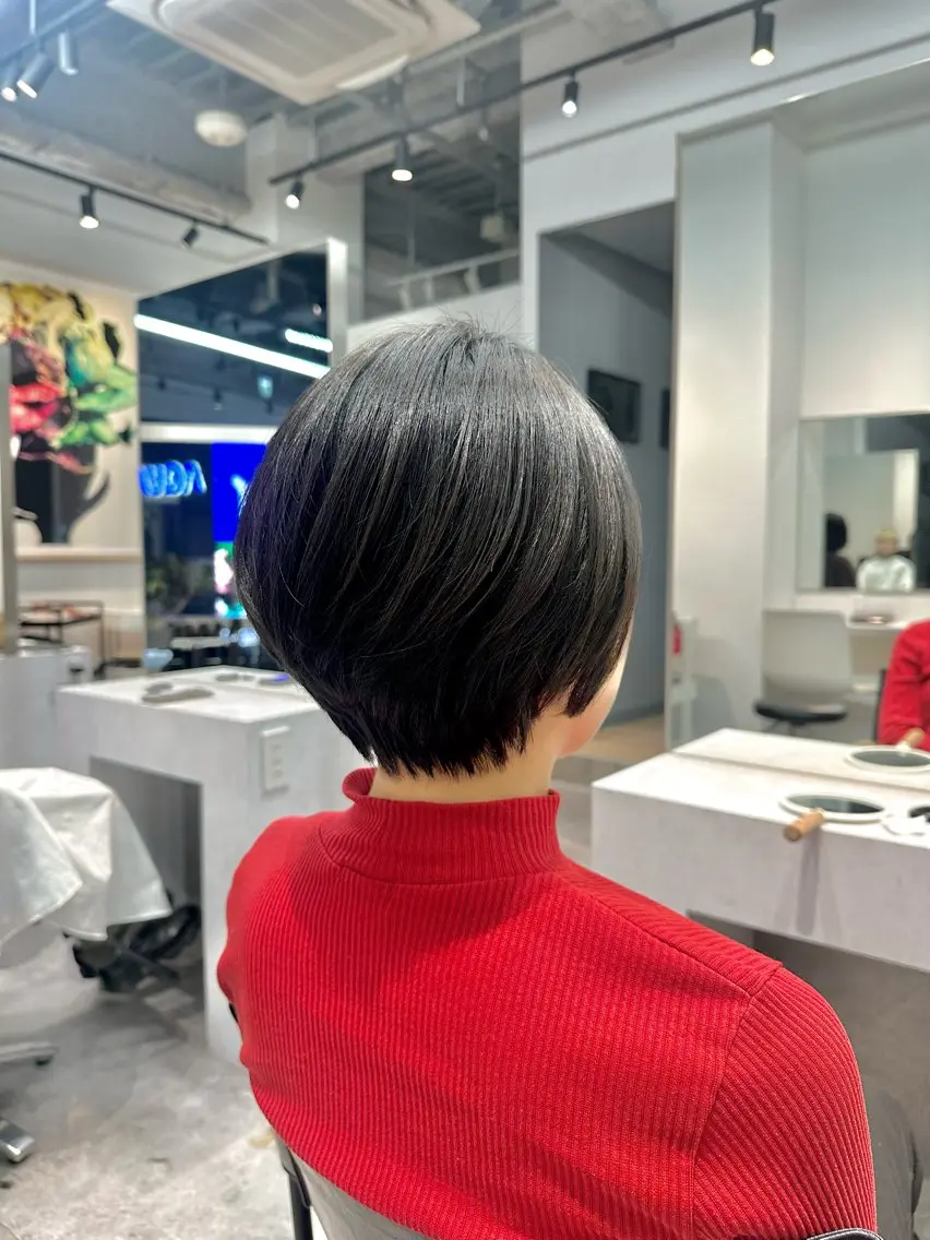 ショート ショートヘア カット ショートカット🧸 ごとうさなのヘアスタイル