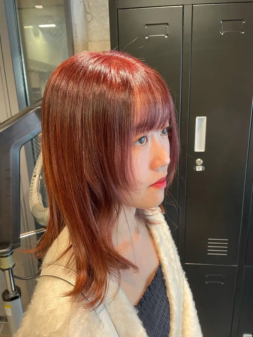 ミディアム PANOLA下北沢 中川夢菜のヘアスタイル