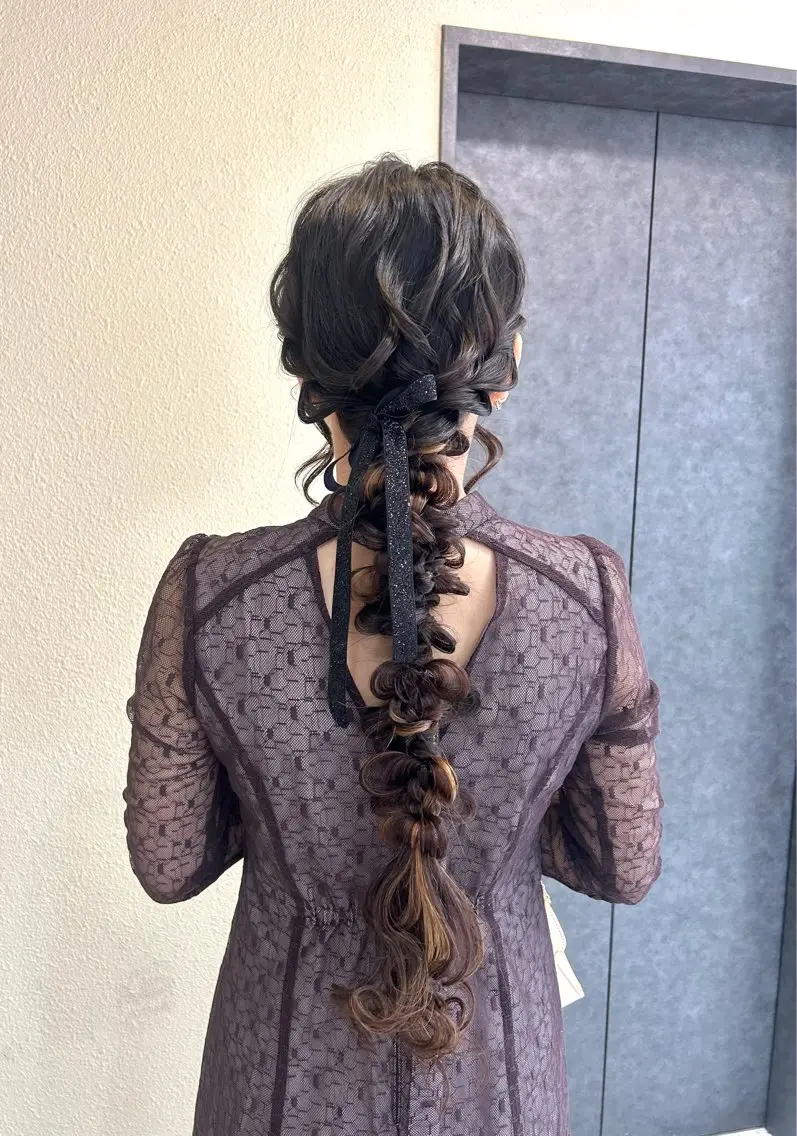 ロング Mila Hazukiのヘアスタイル