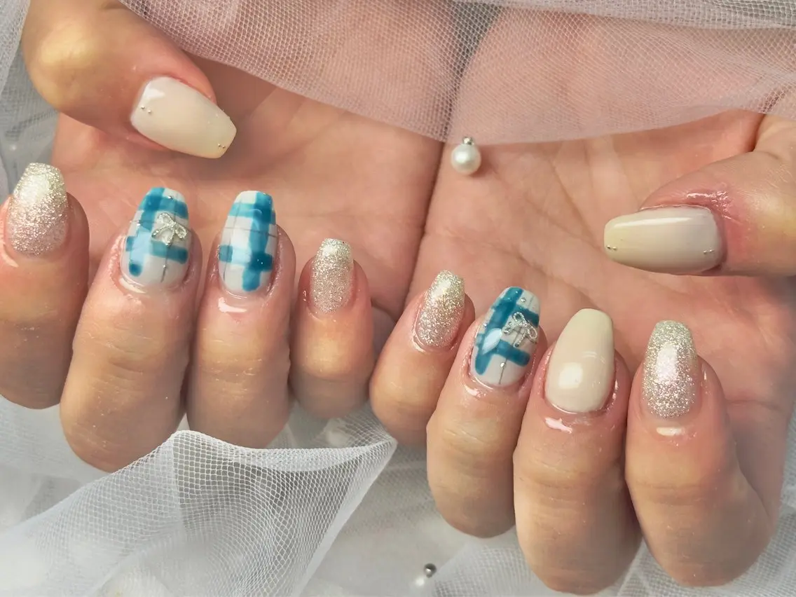 ネイル ハンドネイル Queennail 北堀江AYAのネイルデザイン