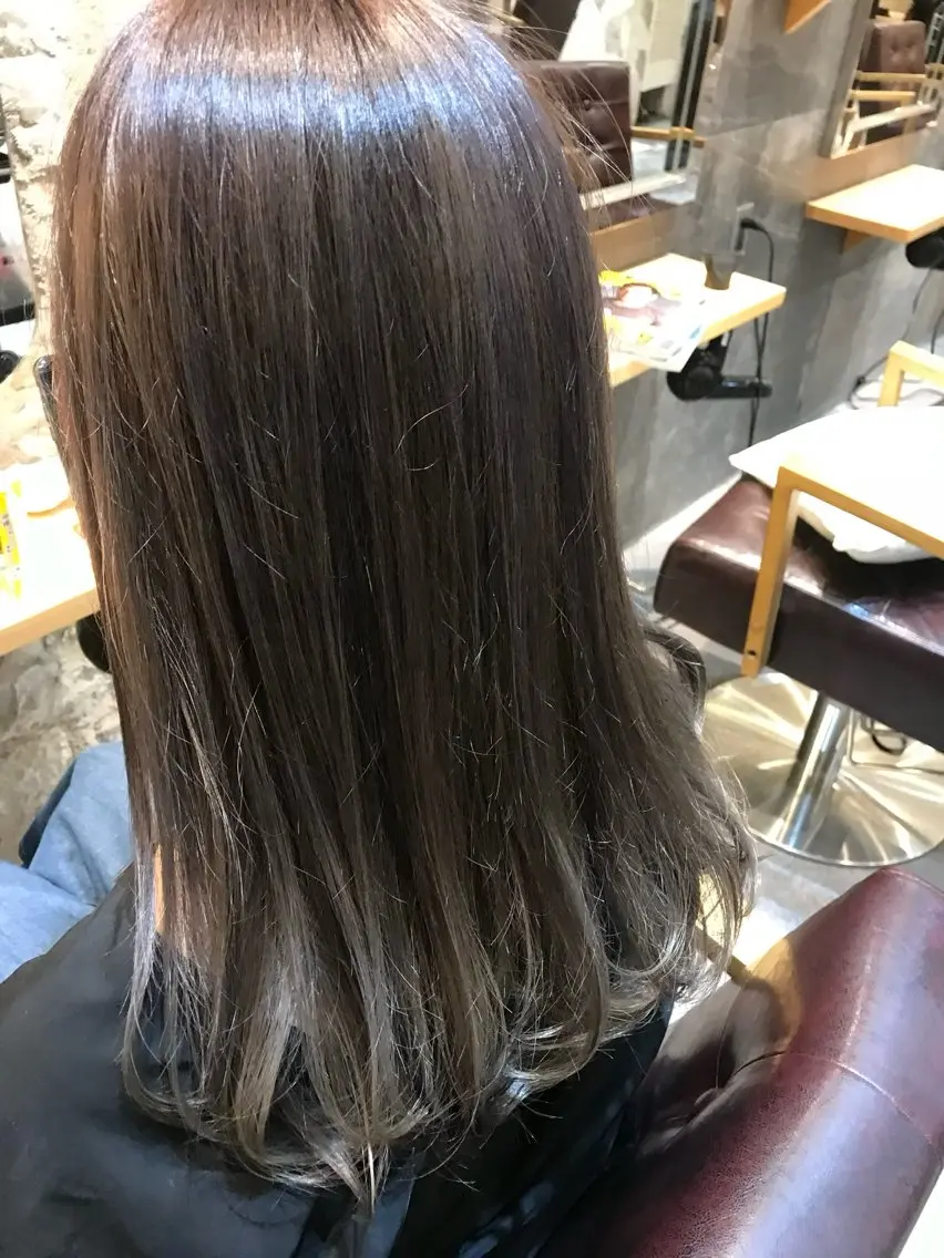 ロング カラー 塚本 昂のヘアスタイル