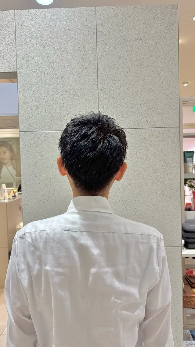 メンズ 刈り上げ 岩澤 帆空斗のヘアスタイル