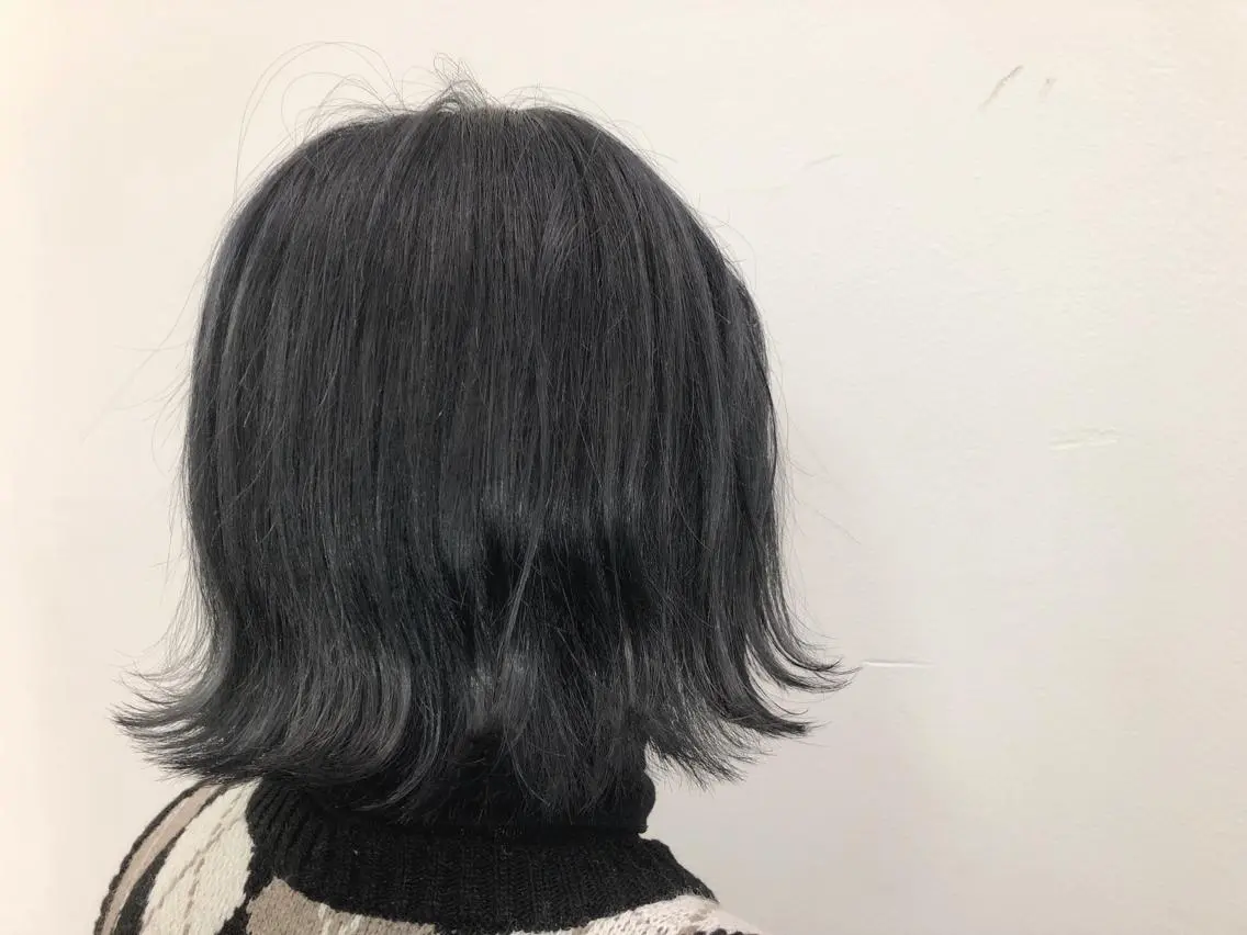 ミディアム カラー ブリーチ メンズ レイヤー ウルフ 弓木啓輔のヘアスタイル