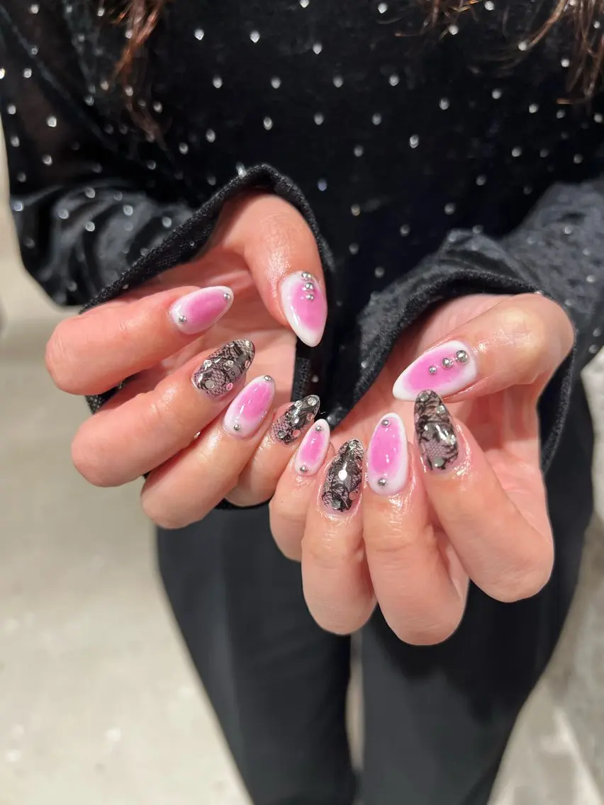 ネイル ハンドネイル sakura /ネイルモデル募集のネイルデザイン