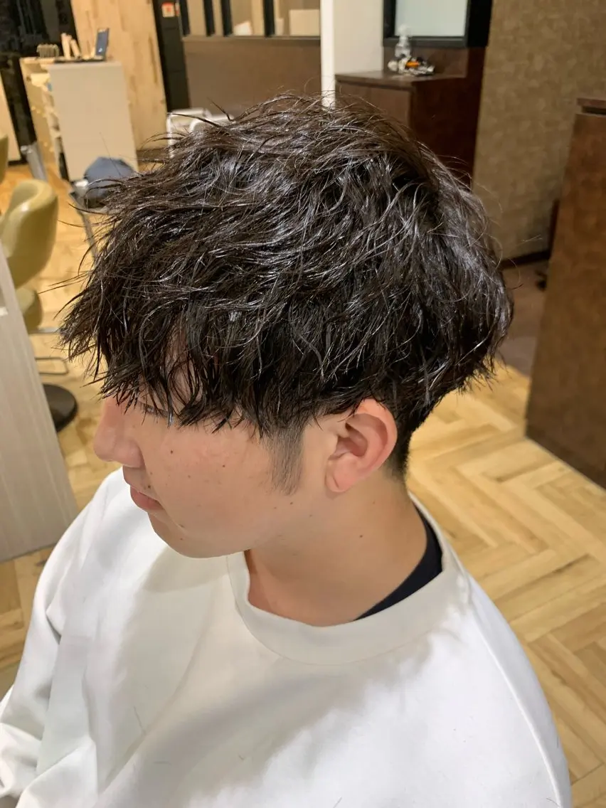 【💇🏻♂️メンズ限定🫧】カット + ワンカラーの写真