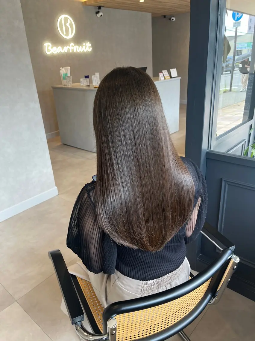 カラー 透明感カラー ヘアカラー トリートメント 透明感カラー🪽/ 個室スパ🫧/はるかのヘアスタイル