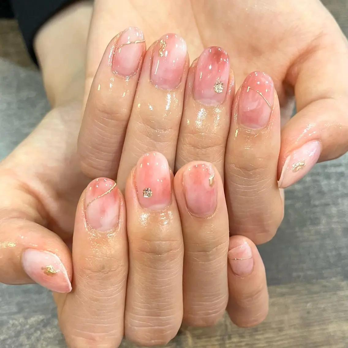 ネイル ハンドネイル Cleo伏見店🌿 Momokaのネイルデザイン