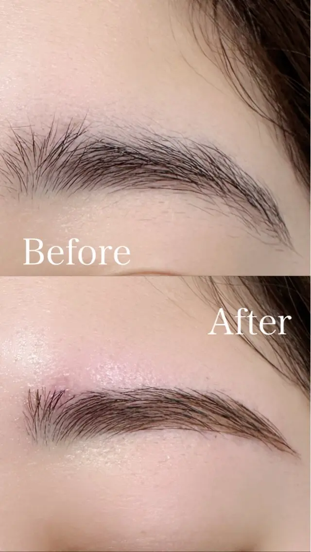 アイブロウ ワックス脱毛 眉カット Loverystal アイミのマツエク・マツパデザイン