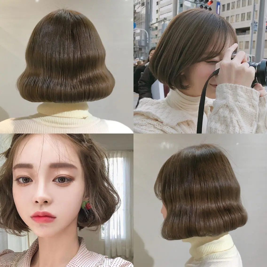 ショート カラー ヘアアレンジ ベージュカラー 柔らか垢抜けｶﾗｰと ｶｯﾄ🫧ASUKAのヘアスタイル