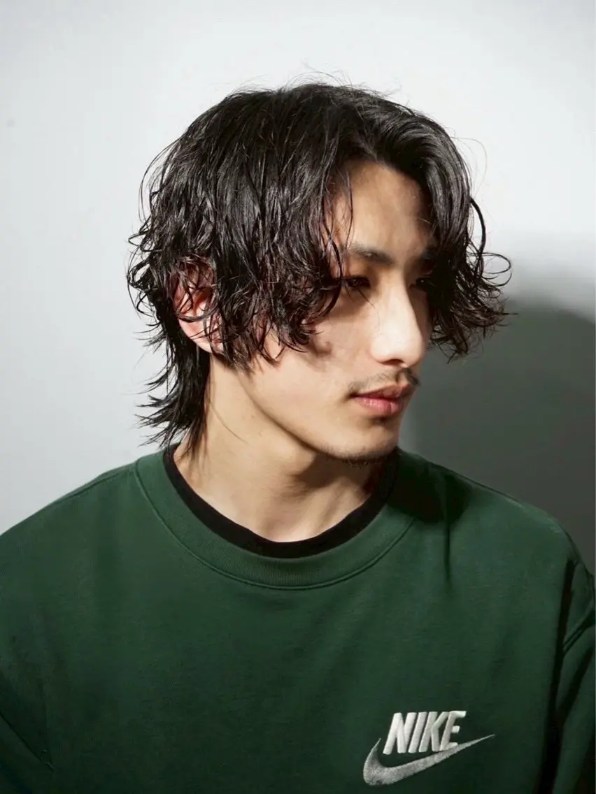 パーマ プレミアムバーバー 表参道のヘアスタイル