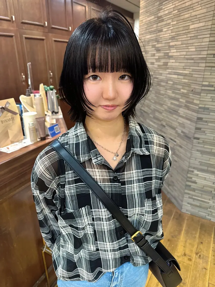 カット ヘアカラー トリートメント 辻田 七海のヘアスタイル
