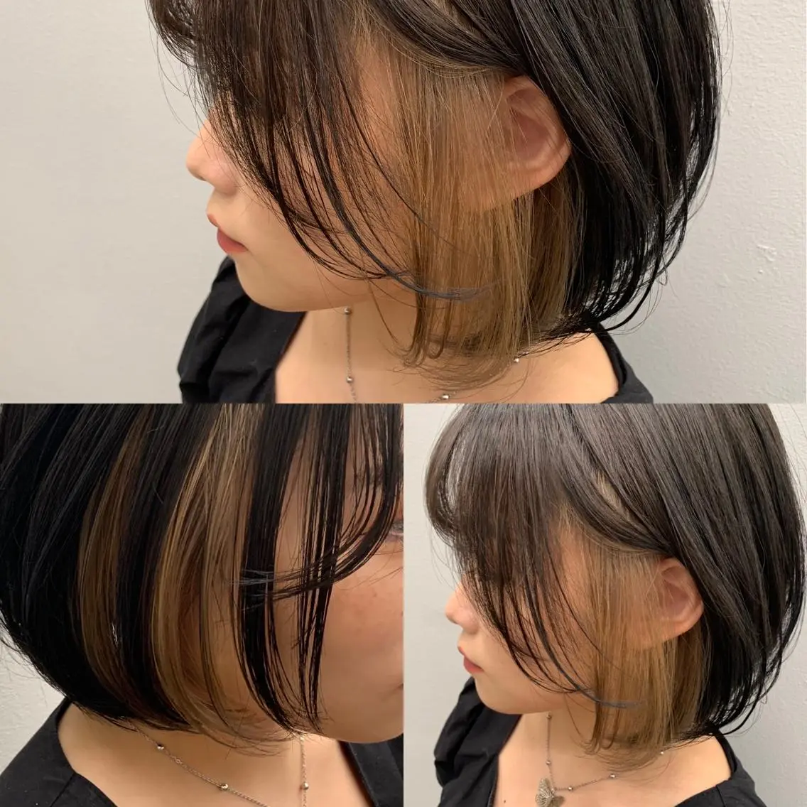 ショート カラー ヘアアレンジ ベージュカラー ブロンド ブロンドベージュ ハイライトカラー インナーカラー パーマモデル募集中 ✨Ukyoのヘアスタイル
