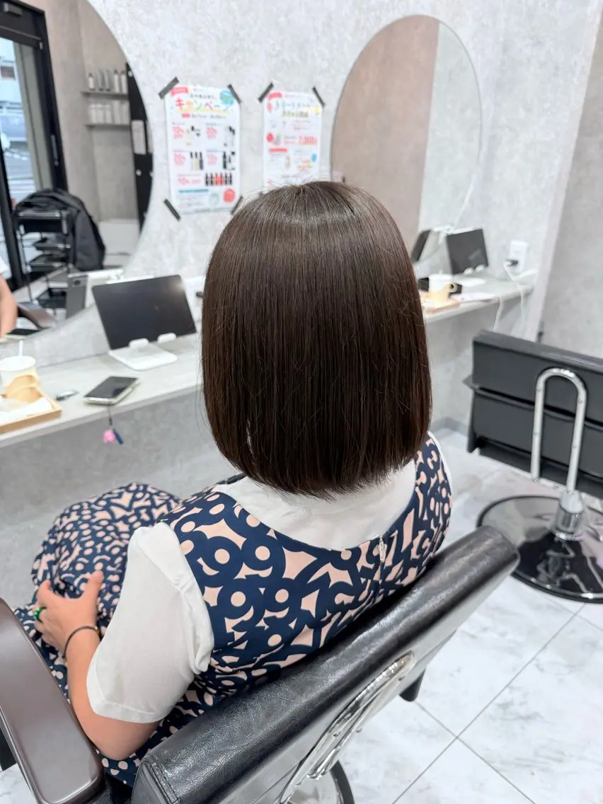 ショート カラー 🌺ハイトーン🌺 矢葺 なぎさ🌺🌺のヘアスタイル