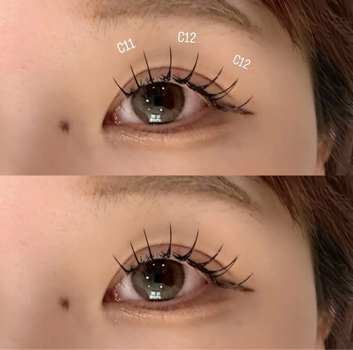 マツエク・マツパ マツエク prize iris ASUKAのマツエク・マツパデザイン
