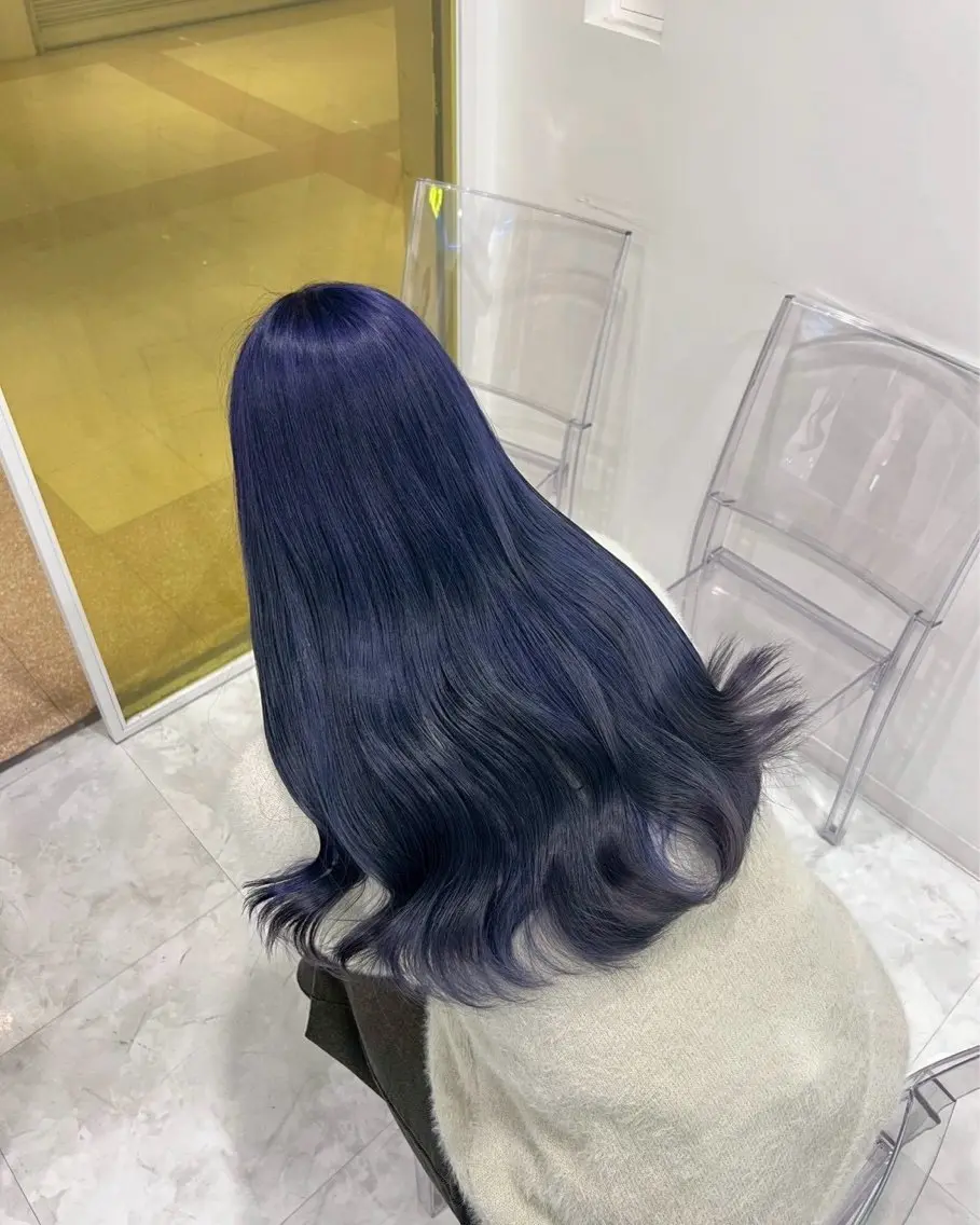 ロング カラー ヘアカラー 佐藤 笑瑠のヘアスタイル