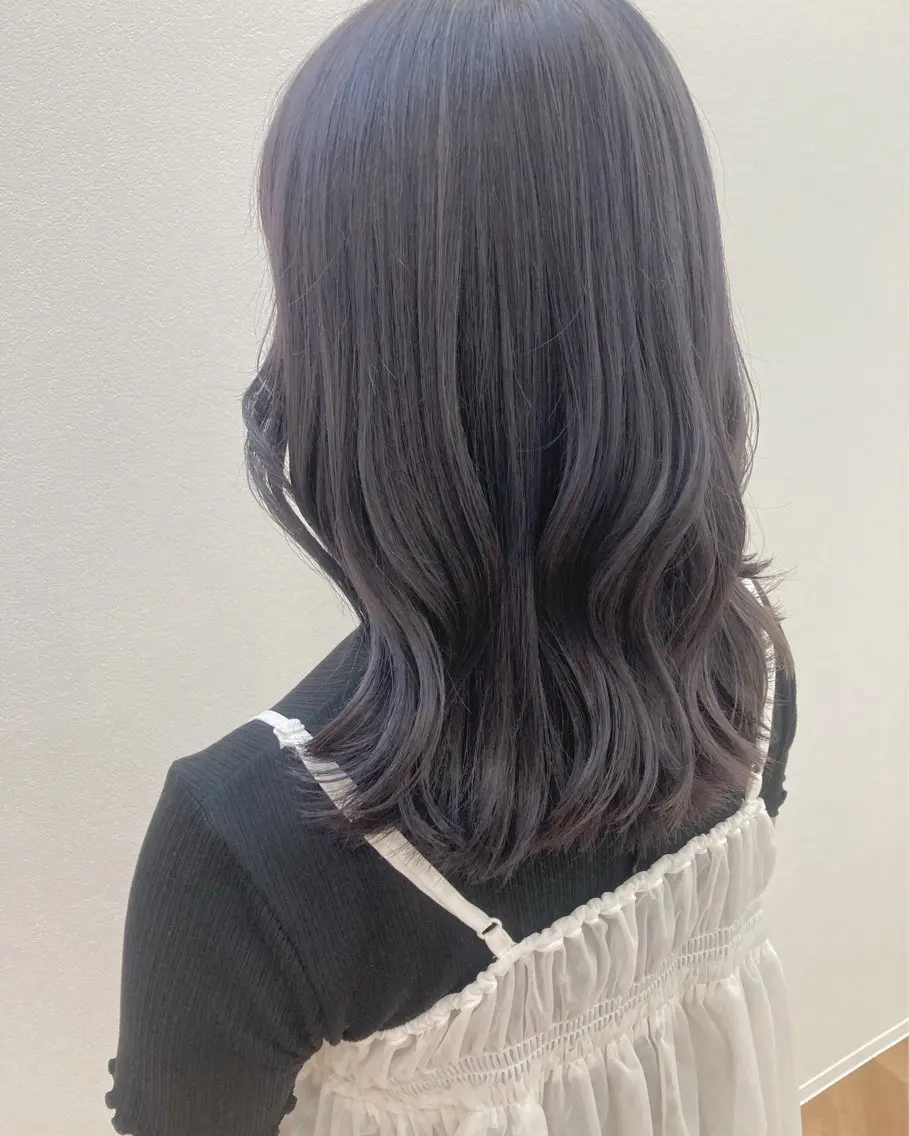 ミディアム カラー カット ヘアカラー トリートメント 店長 ✂️ムラカミ キラリのヘアスタイル