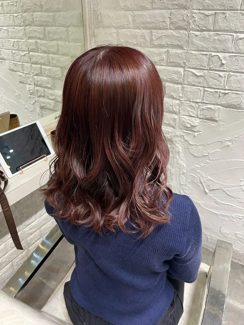 ミディアム カラー ヘアカラー ヘッドスパ 🩵aiko / モデル募集中️🩵のヘアスタイル